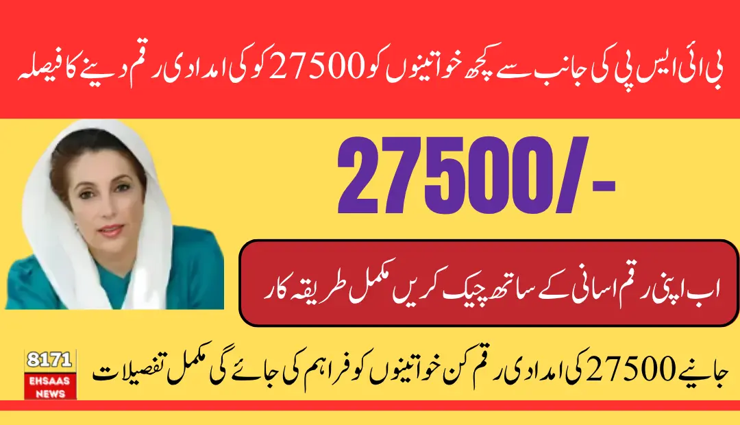 8171 Check Online CNIC Previously & Current BISP 27500 Payments Via Alternative Methods
